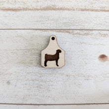 Load image into Gallery viewer, Animal Cow Tag Drops & Studs