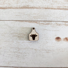 Load image into Gallery viewer, Animal Cow Tag Drops & Studs