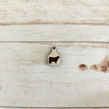 Load image into Gallery viewer, Animal Cow Tag Drops & Studs