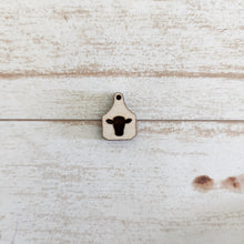 Load image into Gallery viewer, Animal Cow Tag Drops & Studs