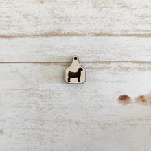 Load image into Gallery viewer, Animal Cow Tag Drops & Studs