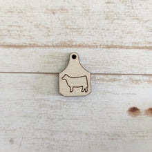 Load image into Gallery viewer, Animal Cow Tag Drops & Studs