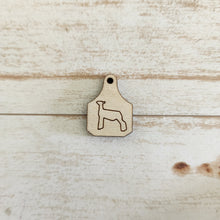 Load image into Gallery viewer, Animal Cow Tag Drops & Studs