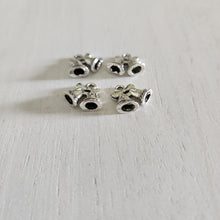 Load image into Gallery viewer, Christmas Double Bell Double Sided Charm/Pendant - SILVER