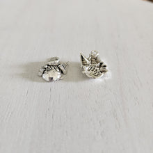 Load image into Gallery viewer, Christmas Snowman with Tree Charm/Pendant - SILVER