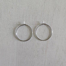 Load image into Gallery viewer, Hoop Earring Finding, 20mm - STAINLESS STEEL, 316 Stainless Steel
