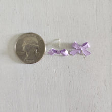 Load image into Gallery viewer, Bow Stud with Post - LAVENDER, Alloy with 925 Sterling Silver Post