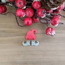 Load image into Gallery viewer, Christmas Acrylic Elf Hat and Shoes Drops