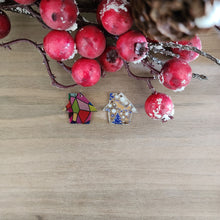 Load image into Gallery viewer, Patterned Acrylic Christmas Gingerbread House Drops
