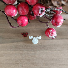 Load image into Gallery viewer, Christmas Acrylic Moose Head Drops & Studs