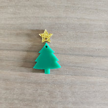 Load image into Gallery viewer, Christmas Acrylic Tree & Star Drops