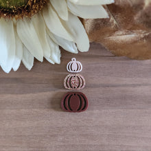Load image into Gallery viewer, Fall Acrylic Stacked Pumpkin Drops
