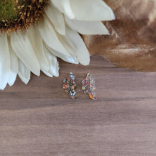 Load image into Gallery viewer, Patterned Acrylic Fall Oak Leaf Drops