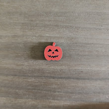 Load image into Gallery viewer, Halloween Acrylic Jack o' Lantern Earrings
