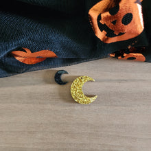 Load image into Gallery viewer, Halloween Acrylic Moon Drops & Studs