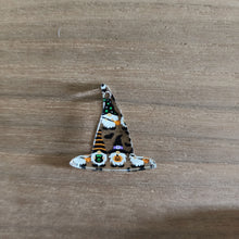 Load image into Gallery viewer, Patterned Acrylic Halloween Witch Hat Drops