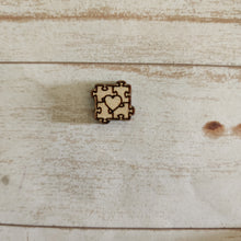 Load image into Gallery viewer, Autism Awareness Puzzle Piece Earrings
