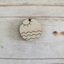 Load image into Gallery viewer, Sun and Water Studs & Drops