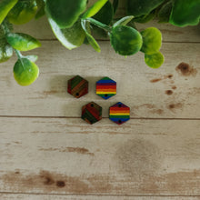 Load image into Gallery viewer, Patterned Wood Honeycomb Connectors