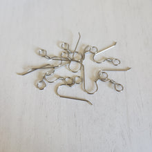 Load image into Gallery viewer, French Hook Extra Long/Large Loop Ear Wires - STAINLESS STEEL, 304 Stainless Steel