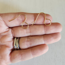 Load image into Gallery viewer, XL Large Outer Loop Ear Wires - GOLD, 304 Stainless Steel