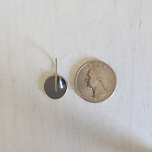 Load image into Gallery viewer, Ear Wire with Round Stud Bezel, 12mm - STAINLESS STEEL, 304 Stainless Steel