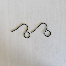 Load image into Gallery viewer, XL Large Outer Loop Ear Wires - BLACK, 304 Stainless Steel