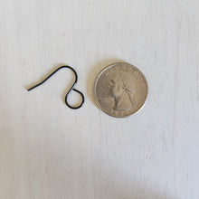 Load image into Gallery viewer, XL Large Outer Loop Ear Wires - BLACK, 304 Stainless Steel