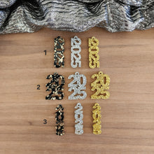 Load image into Gallery viewer, New Year's Acrylic 2025 Drops