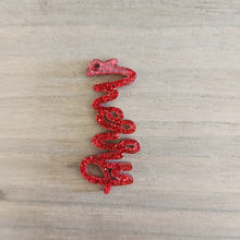 Load image into Gallery viewer, Christmas Acrylic Script Drops