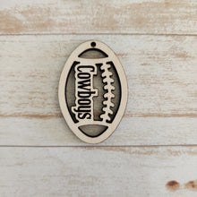 Load image into Gallery viewer, Customized Football Cutout Drops - READ DESCRIPTION FOR ORDER INSTRUCTIONS