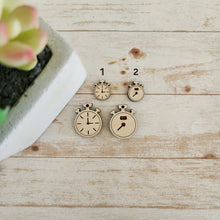 Load image into Gallery viewer, Stopwatch/Timer Studs & Drops