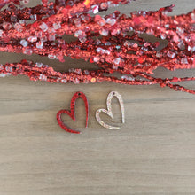 Load image into Gallery viewer, Valentine's Day Acrylic Open Heart Drops