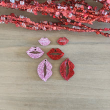 Load image into Gallery viewer, Valentine's Day Acrylic Lips Stud & Drops