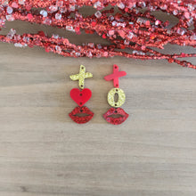 Load image into Gallery viewer, Valentine's Day Triple X, O, Lips Drops