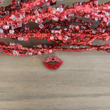 Load image into Gallery viewer, Valentine's Day Acrylic Lips Connectors