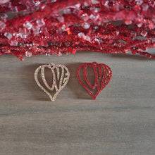 Load image into Gallery viewer, Valentine's Day Acrylic Love Cutout Heart Drop
