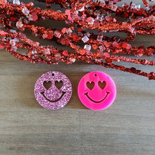 Load image into Gallery viewer, Valentine's Day Acrylic Happy Heart Eyes Drop