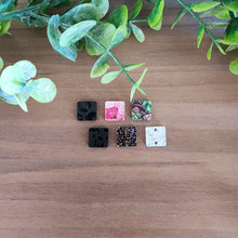 Load image into Gallery viewer, Patterned Acrylic Square Connectors