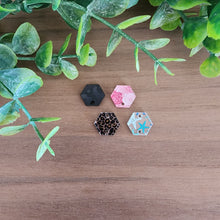Load image into Gallery viewer, Patterned Acrylic Hexagon Connectors
