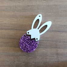 Load image into Gallery viewer, Easter Acrylic Bunny & Egg 2 Piece Drops