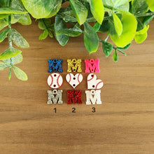 Load image into Gallery viewer, MOM Acrylic School Spirit Triple Sports Drops