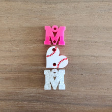 Load image into Gallery viewer, MOM Acrylic School Spirit Triple Sports Drops