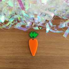Load image into Gallery viewer, Easter Acrylic Carrot 2 Piece Drop