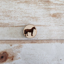 Load image into Gallery viewer, Horse Silhouette Studs & Drops