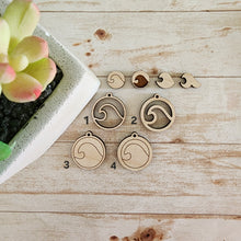 Load image into Gallery viewer, Ocean Wave Studs & Drops