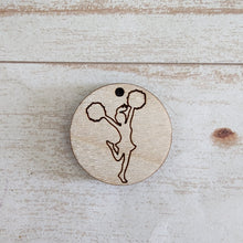 Load image into Gallery viewer, Cheerleader Silhouette Studs & Drops