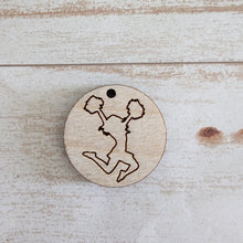 Load image into Gallery viewer, Cheerleader Silhouette Studs & Drops