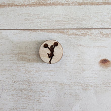 Load image into Gallery viewer, Cheerleader Silhouette Studs & Drops