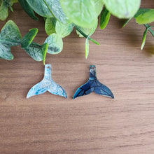 Load image into Gallery viewer, Patterned Acrylic Whale/Dolphin Tail Drops
